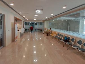 Lobby Area Vardhman Hospital